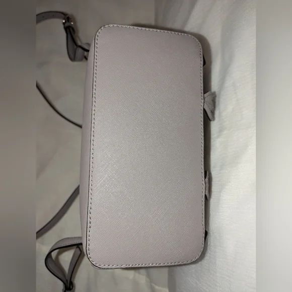 Kate Spade Star Bright Owl Tomi Grey Leather Backpack LNC - Picture 7 of 9